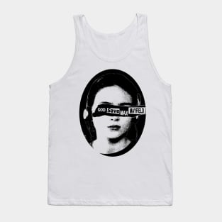Awesome 80's Punk Band Sci-fi TV Series Parody Tank Top